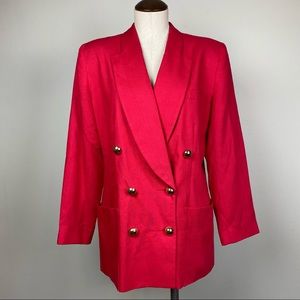 Vintage Oleg Cassini Oversized Blazer